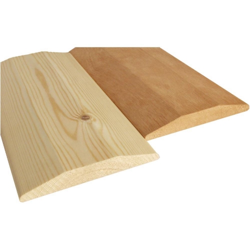 Picture of Red Deal Door Saddle - 140mm x 18mm - 2m
