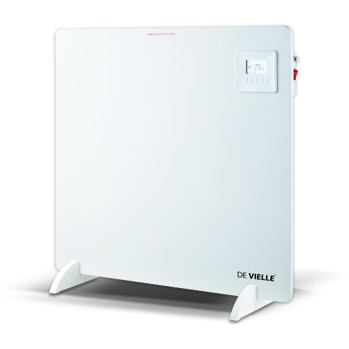 Picture of De Vielle Eco Panel Heater  - 425W C/W LED Display & Timer (60H x 60W x 11D)