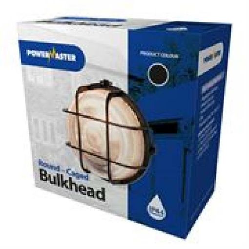 Picture of Powermaster 100W Round Bulk Head Black 1753-08