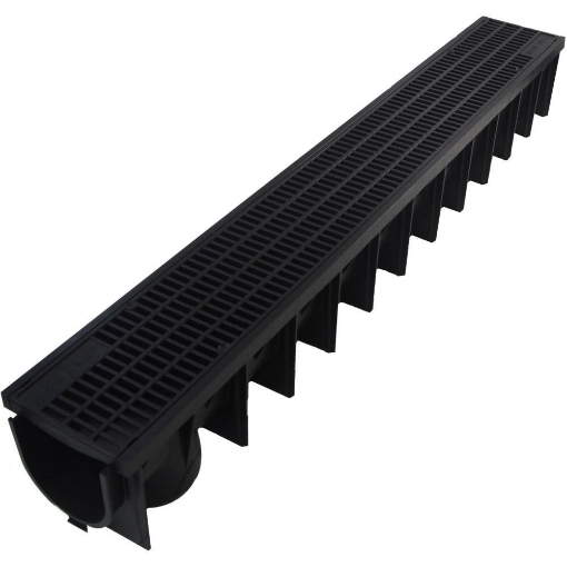 Picture of PVC Grating & Channel Drainage - 1m x 84mm