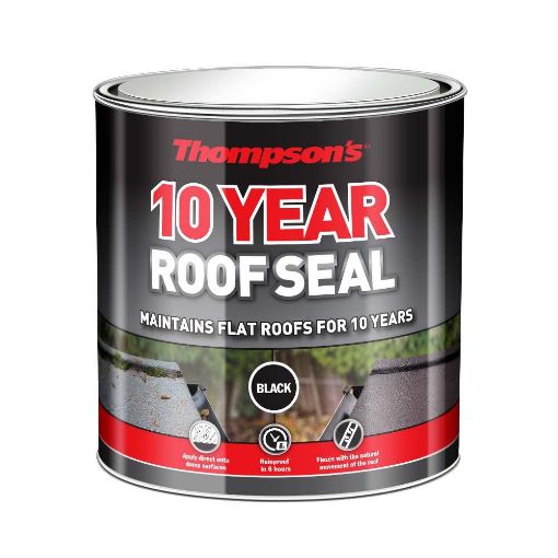 Picture of Ronseal Paint Thompsons Hp 10Yr Roof Seal Black 2.5Lt