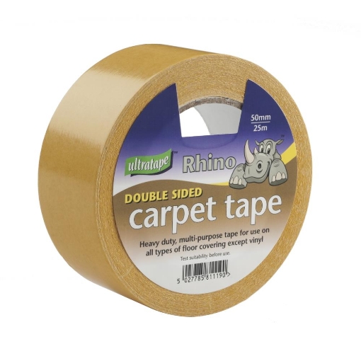Picture of Bostik Double Sided Carpet Tape  50mm X 25M 