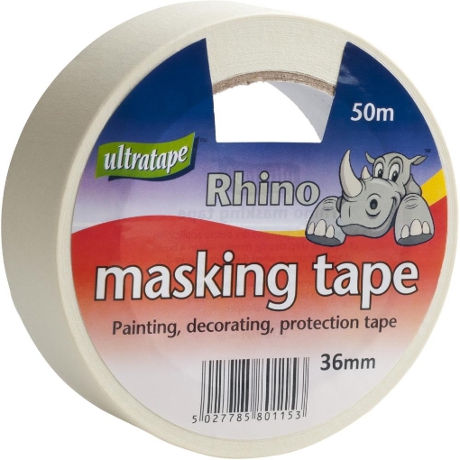 Picture of Bostik General Purpose Masking Tape 36mm X 50M 