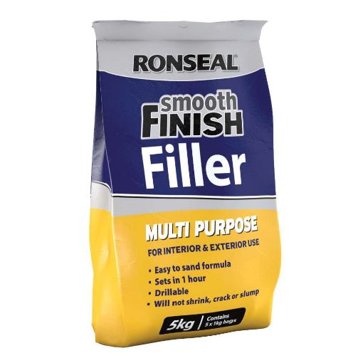 Picture of Ronseal Paint Multi-Purposepowder Wall Filler Bag 5Kg