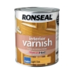 Picture of Ronseal Interior Varnish Satin Light Oak 750ml