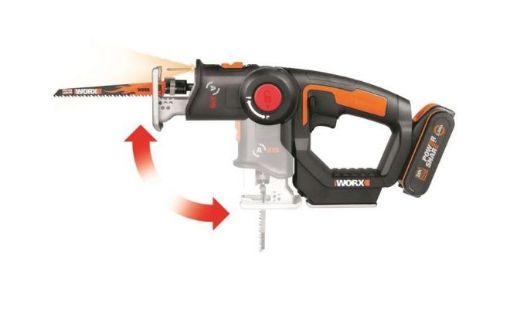 Picture of Worx 2 In 1 Cordless Reciprocating & Jig Saw -20V