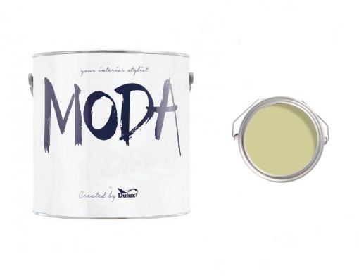 Picture of Dulux Paint Moda Matt Electric Lime 2.5L