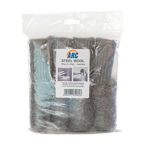 Picture of Arc Steel Wool 8 X 20G Assorted Pack