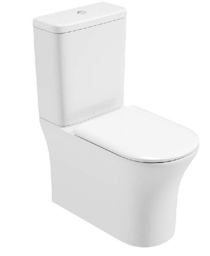 Picture of Sonas Amanda Rimless Comfort height Fully Shrouded WC - Soft Close Seat