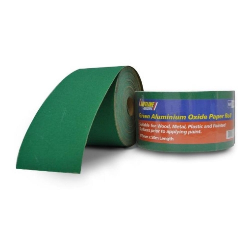 Picture of Safeline 115mmx10 Mtr Green A/O Roll 40 Grit