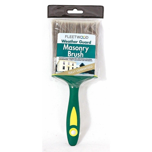 Picture of Fleetwood 4"Weatherguard Brush Green Hnd