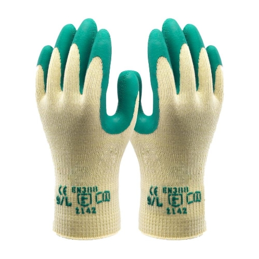 Picture of Safeline Green Grip Gloves X Large