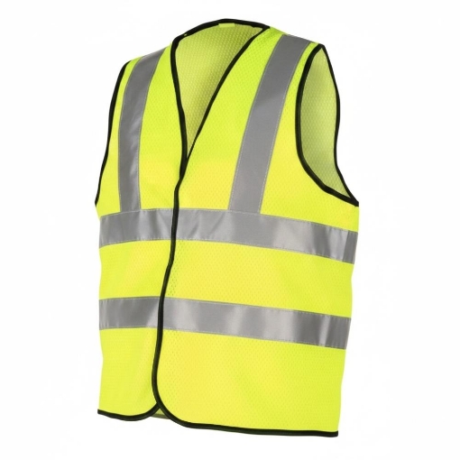 Picture of Safeline Medium Hi Vis Waist Coat To En471 Double Band