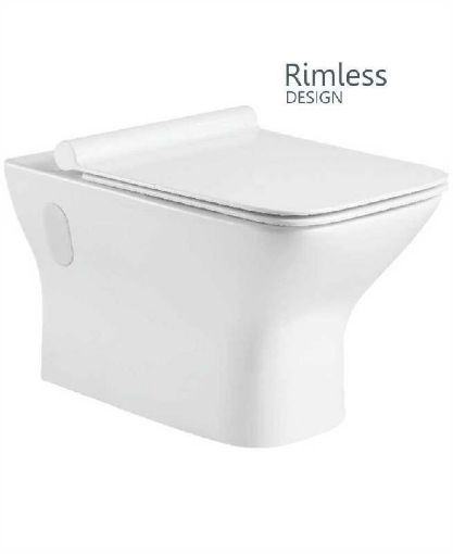 Picture of Wall Hung Design, Rimless Wc, Slim Soft Closing Seat Qr