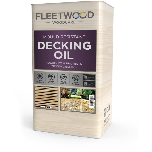 Picture of Fleetwood 5L Decking Oil-Natural