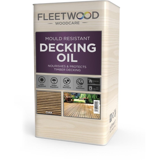 Picture of Fleetwood 5L Decking Oil- Oak
