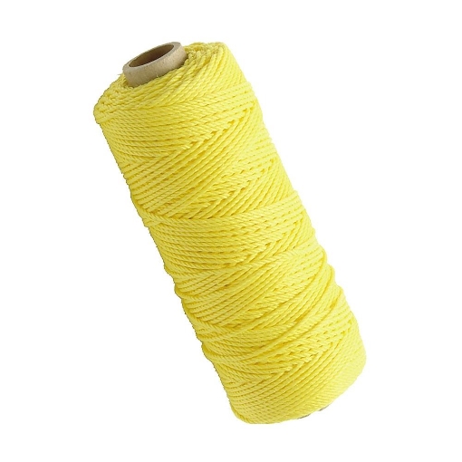 Picture of Faithfull Hi-Vis Nylon Brick Line 105M - Yellow
