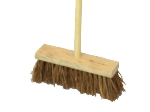 Picture of Faithfull Bass/Cane Flat Broom 13in + 54in Handle