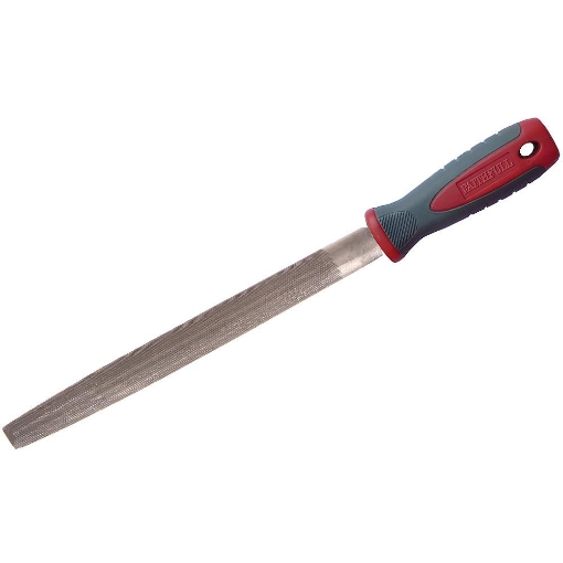 Picture of Faithfull Handled Half-Round Second Cut Engineers File 250mm (10in)