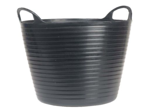 Picture of Faithfull 60L H/D Polyethylene Flex Tub  Black