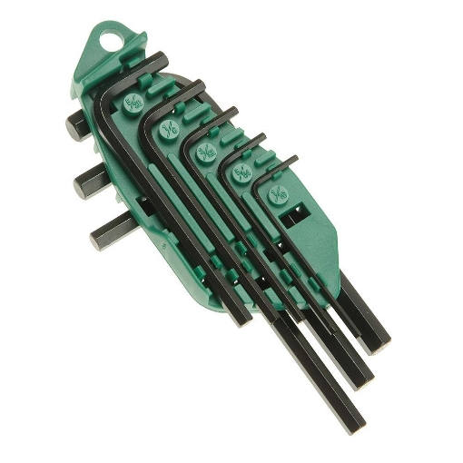 Picture of Faithfull Hex Key Set (8)  A/F   - Short Arm