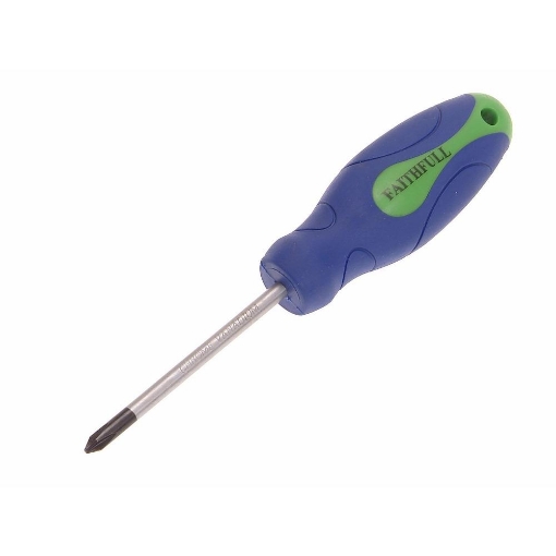 Picture of Faithfull Soft Grip Screwdriver 1Ph X  75mm