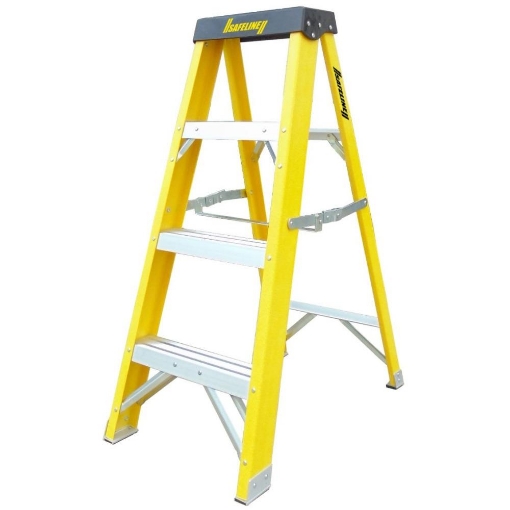 Picture of Safeline 4 Thread Fibreglass Ladder