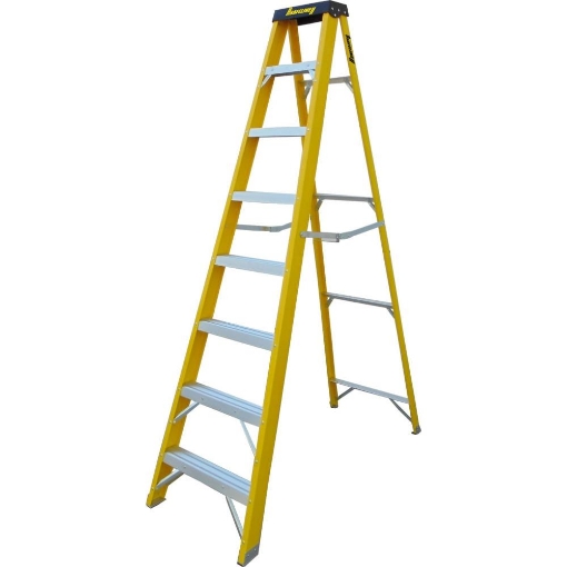 Picture of Safeline 8 Thread Fibreglass Ladder