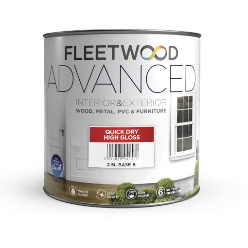 Picture of Fleetwood 5L Advanced Quickdry Gloss Brilliant White