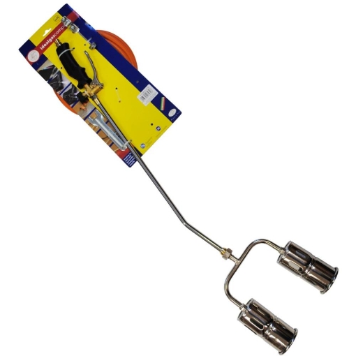 Picture of Safeline Double Gas Torch C/W Gas Stop