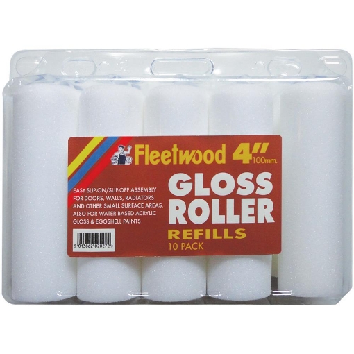 Picture of Fleetwood 4" Glosser Foam Sleeve 10 Pk