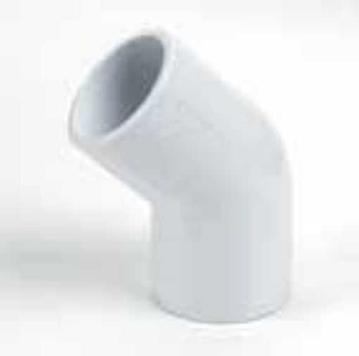 Picture of Overflow Bend 45 Degree 22mm 3/4"