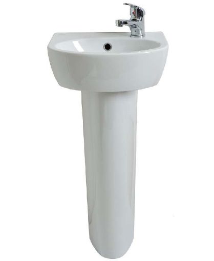 Picture of Parva 40cm RH Basin & Full Pedestal