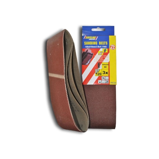 Picture of Safeline 100 X 610 Cloth Belts Assorted