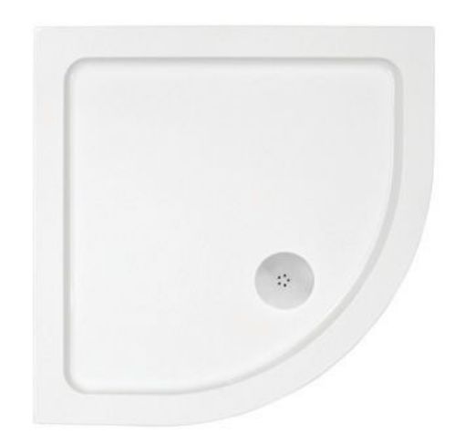 Picture of Elements 800mm Quadrant Low Profile Tray