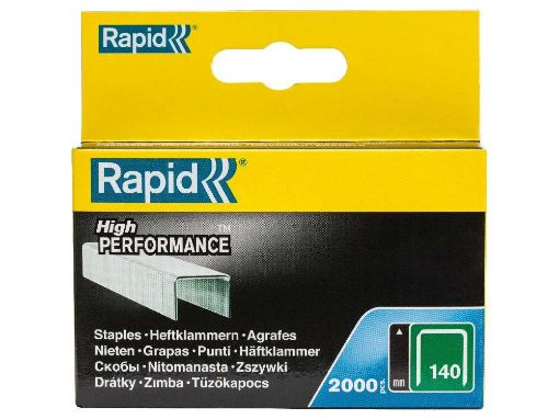 Picture of Rapid 140/6 Galv Staples (2000) Boxed