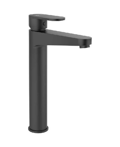 Picture of Norfolk Eco Flow Freestanding Basin Mixer Matt Black