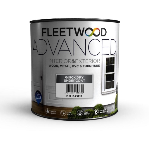 Picture of Fleetwood 5L Advanced Quickdry Undercoat White