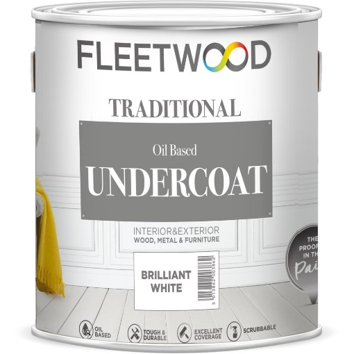 Picture of Fleetwood 1L Undercoat Brilliant White (33% Extra Free)