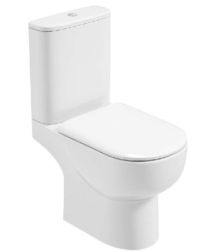 Picture of Verona Close Coupled Rimless Wc-Soft Close Seat