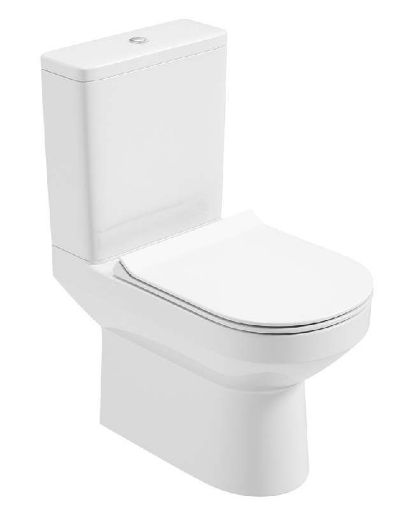 Picture of Vienna Fully Shrouded Rimless WC - Slim Soft Close Seat