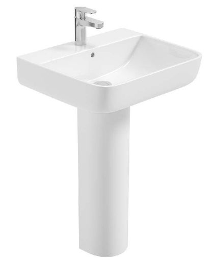 Picture of Verona Square 50Cm Basin & Full Pedestal