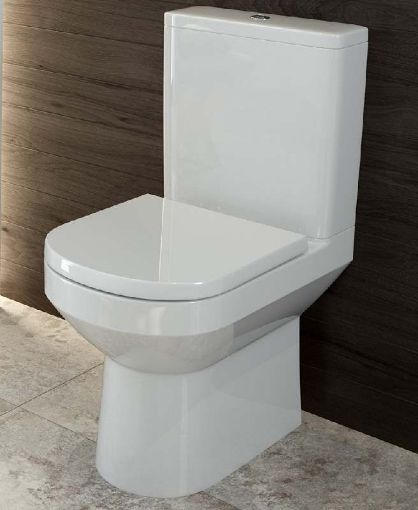 Picture of Viva Close Coupled Comfort Height Pan And Cistern C/W Soft Close Toilet Seat