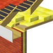 Picture of Isover Spacesaver Insulation 150mm x 1160mm x 8.05mtr Solid Roll (9.34 m2 per roll)