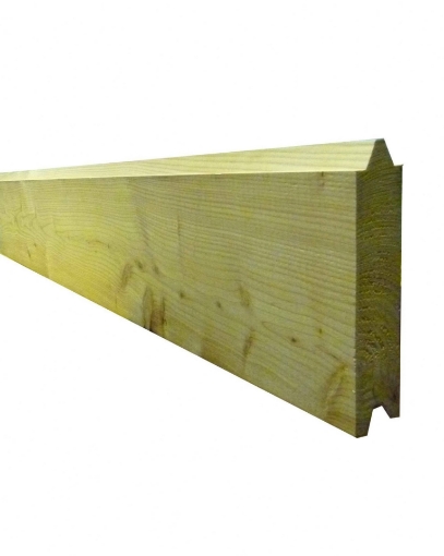 Picture of Treated T&G Fencing 200mm x 47mm 1.8m (8"x 2" 6')