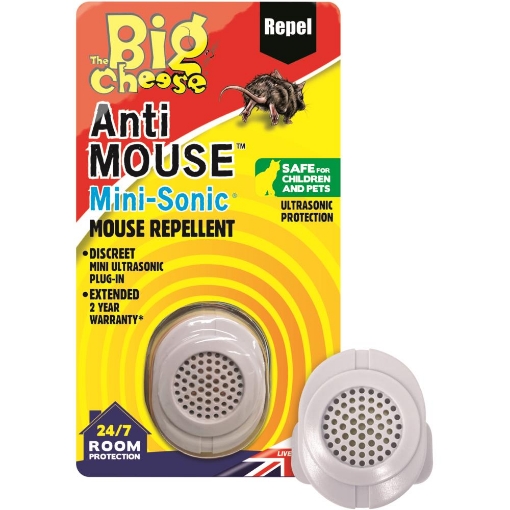 Picture of The Big Cheese STV826 Anti Mouse™ Mini-Sonic Mouse Repellent 