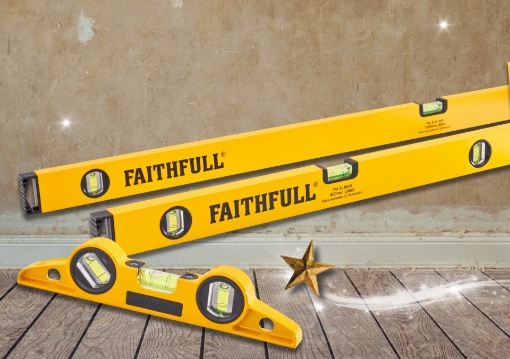 Picture of Faithfull 3 Piece Level Set (120cm, 60cm and 24cm Torpedo)
