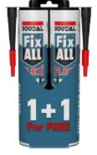 Picture of Soudal Fix All® Flexi White 290ml Twin Pack