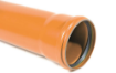 Picture of Wavin Sewer Pipe Wavspec SN4 S/S Pipe 110mm 6m