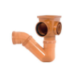 Picture of Wavin Sewer Universal Gully 110mm (Back Inlet)